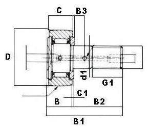 1-1/4 CR20 Cam Follower Needle Roller Bearing - fast shipping πΊπΈ