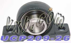 1-5/8 Bearing UCP-209-26 + Pillow Block Cast Housing Mounted Bearing - fast shipping πΊπΈ