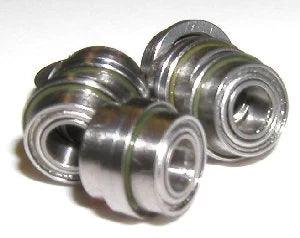 10-Pack Flanged Bearings SFR166ZZ 3/16x3/8x1/8 inch Shielded Bearings - fast shipping πΊπΈ