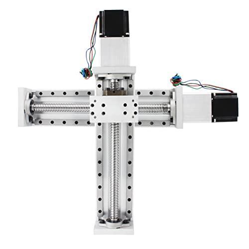 100mm Stroke CNC Linear Stage Motion Actuator X Y Z Axis Linear Slide Rail Aluminum Alloy Cross Sliding Table Linear Rail Guide SFU1605 Ballscrew+Nema23 57 Stepper Motor for CNC - fast shipping 🇺🇸