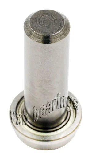 1/2" Flanged Ball Bearing - 1/4 diameter integrated 7/8 Axle - fast shipping 🇺🇸