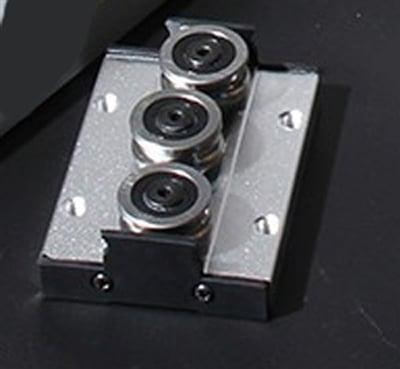 15mm=0.590" Three Roller Bearing Linear Slide Block Without Linear Guide - fast shipping 🇺🇸