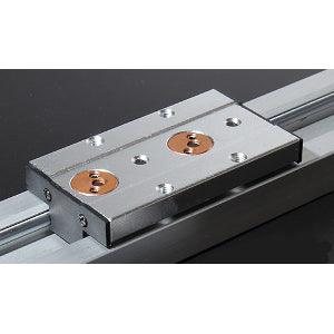 15mm=0.590" Three Roller Bearing Linear Slide Block Without Linear Guide - fast shipping 🇺🇸