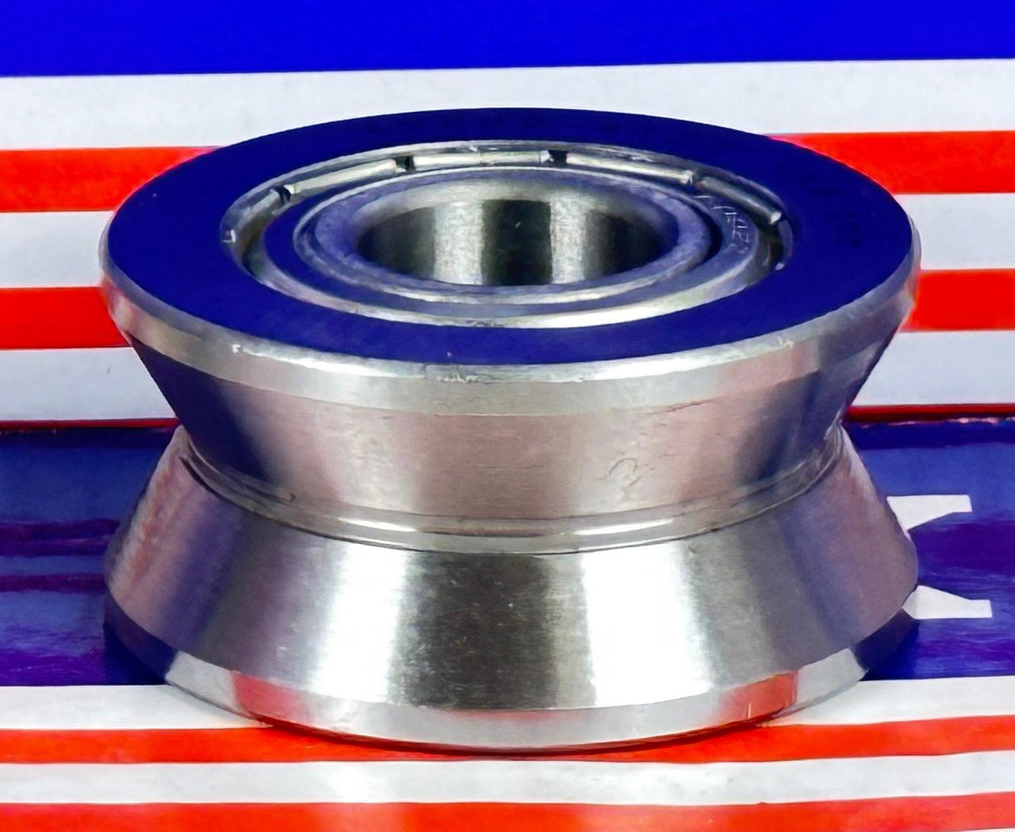 15x41x20mm V Groove Track Roller Guide Shield Ball Bearing LV202-41ZZ - fast shipping 🇺🇸