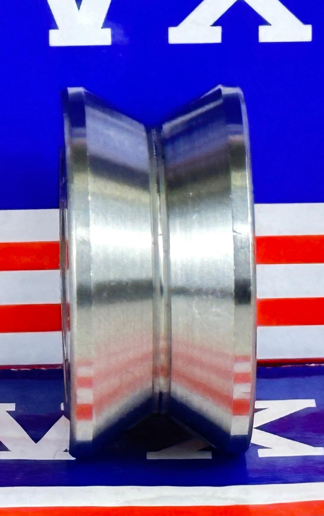 15x41x20mm V Groove Track Roller Guide Shield Ball Bearing LV202-41ZZ - fast shipping 🇺🇸