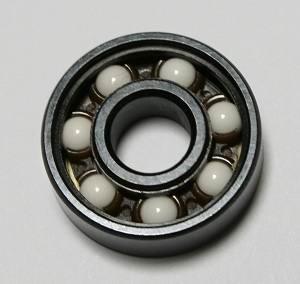 16 inline skate Ceramic Black Bearing:Sealed:ZrO2 - fast shipping 🇺🇸