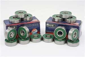 16-Pack inline/Rollerblade Roller Skate Hybrid Ceramic Bearing 608RS - fast shipping 🇺🇸