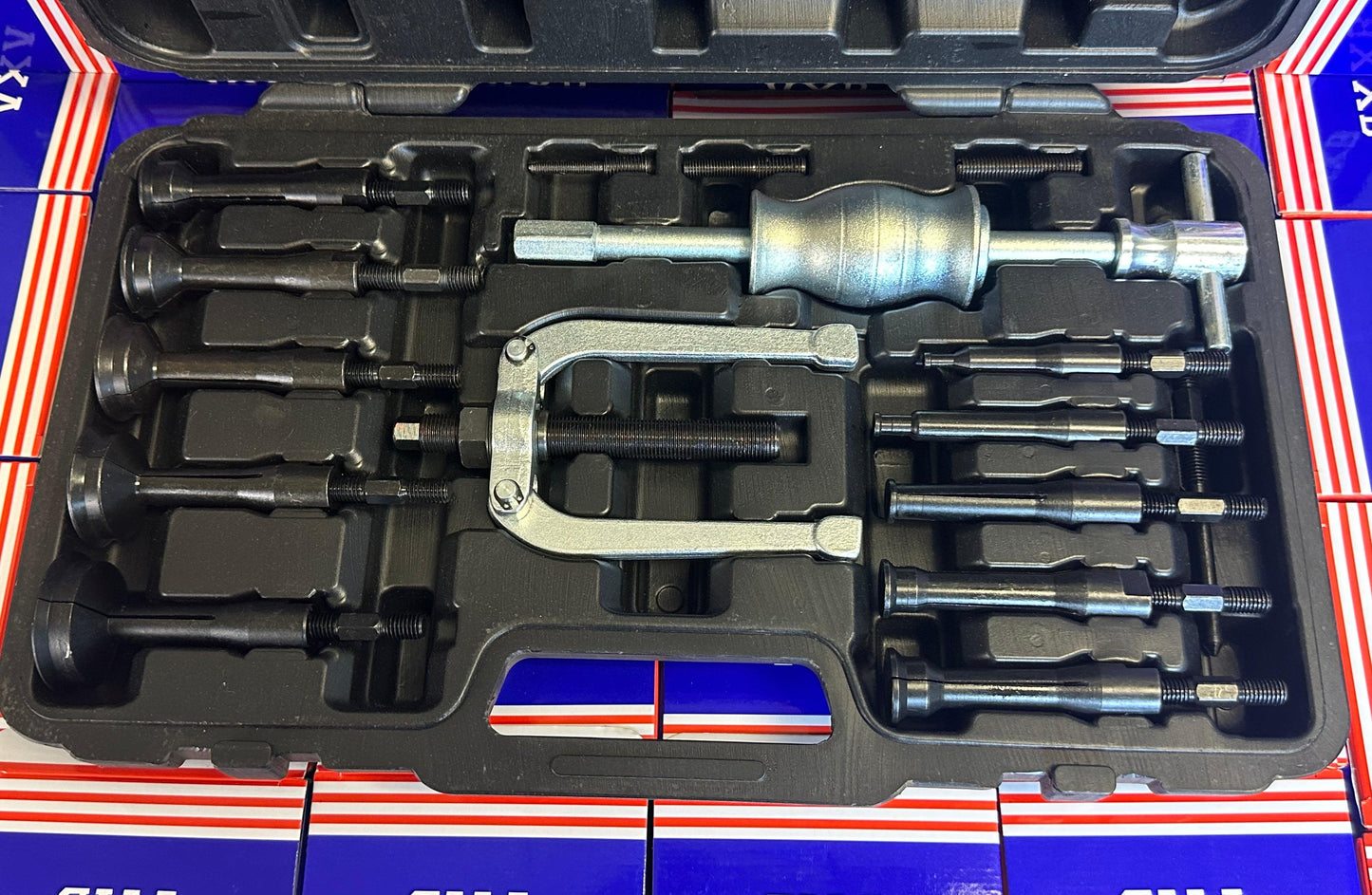16-Piece Blind Bearing Puller Set - Durable & Versatile Kit - fast shipping 🇺🇸
