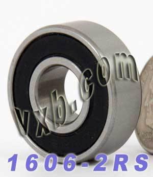 1606-2RS Sealed Bearing 3/8x29/32x5/16 inch Miniature - fast shipping πΊπΈ