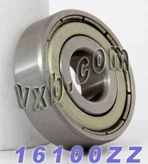 16100ZZ Bearing 10x28x8mm - Double Metal Shields - fast shipping 🇺🇸