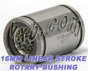 16mm Stroke Rotary Ball Bushing 16x28x37 Linear Motion Bearing - fast shipping 🇺🇸