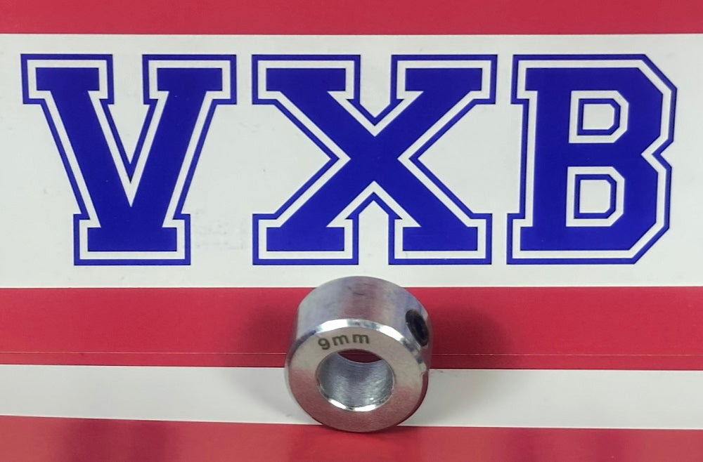 9mm Shaft Collar – Zinc Plated Steel - Set-Screw Type – Secure Fit - fast shipping 🇺🇸