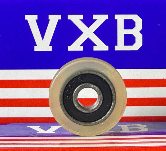 PU08307 PU Covered Bearing 8x30x7mm Sealed Miniature - tire - fast shipping 🇺🇸
