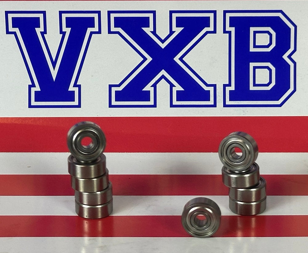 10-Pack Fishing 3x10mm Ceramic Bearings 3x10x4mm - fast shipping 🇺🇸