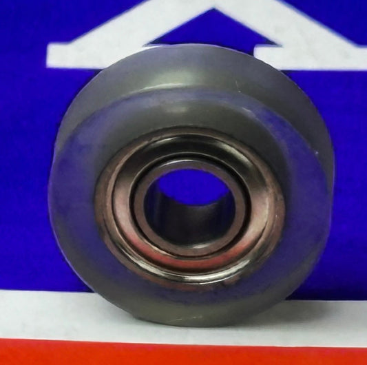 PU0413-4-TIRE PU Covered Bearing 4x13x4mm - Shielded - Miniature - fast shipping 🇺🇸