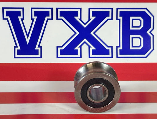 8mm Bore Bearing - 22.5mm Pulley U-Groove Track Roller Bearing 8x22.5x13.5mm - fast shipping 🇺🇸