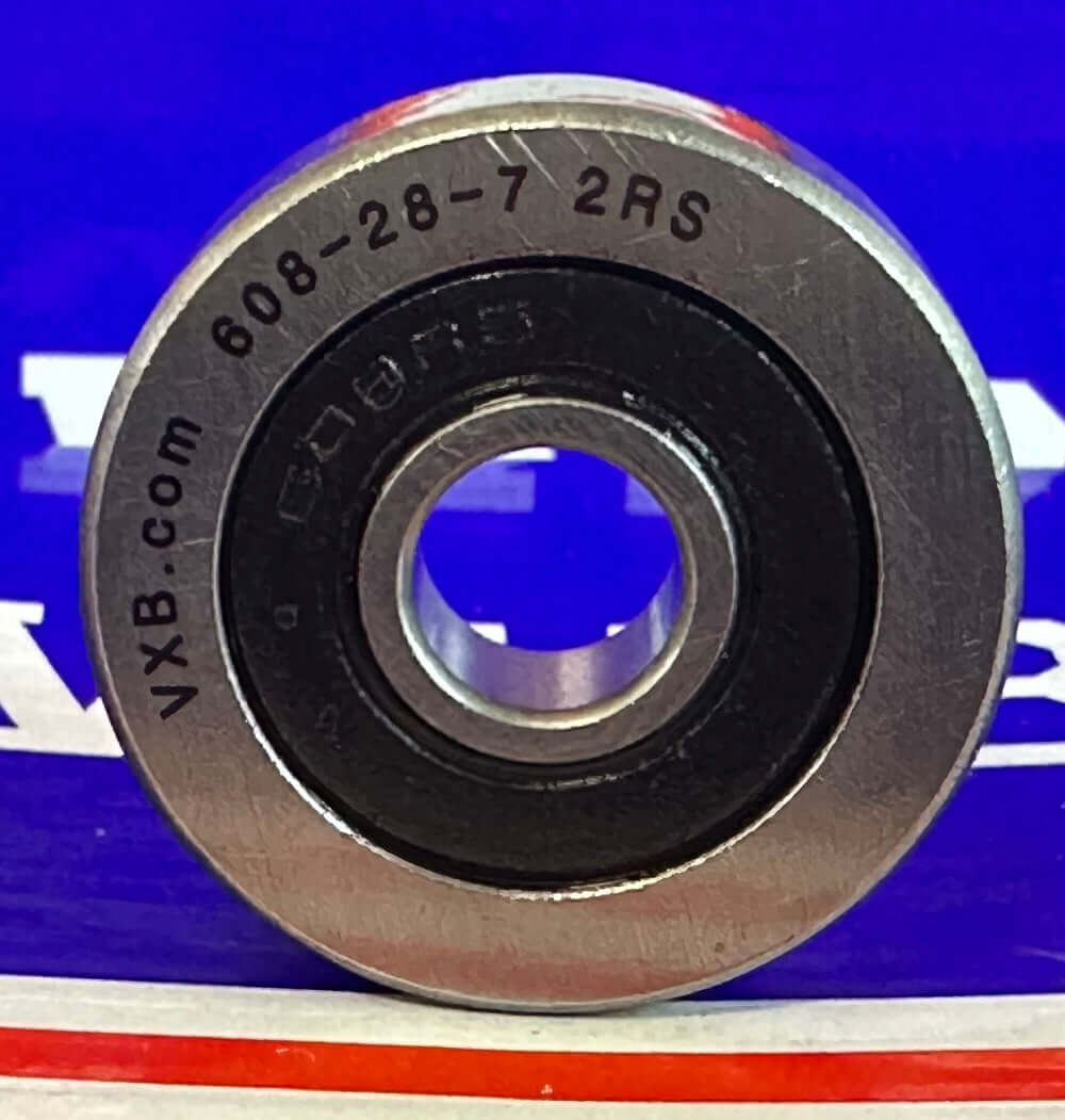 8x28x7 Non-Standard Ball Bearing 8mm x 28mm x 7mm - 2 Rubber Seals - fast shipping 🇺🇸