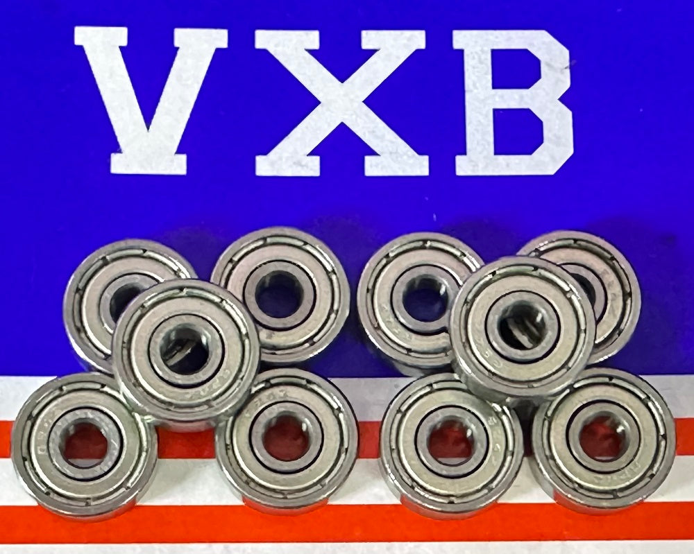 10-Pack 624ZZ Shielded 4x13x5 Miniature Bearing - fast shipping 🇺🇸
