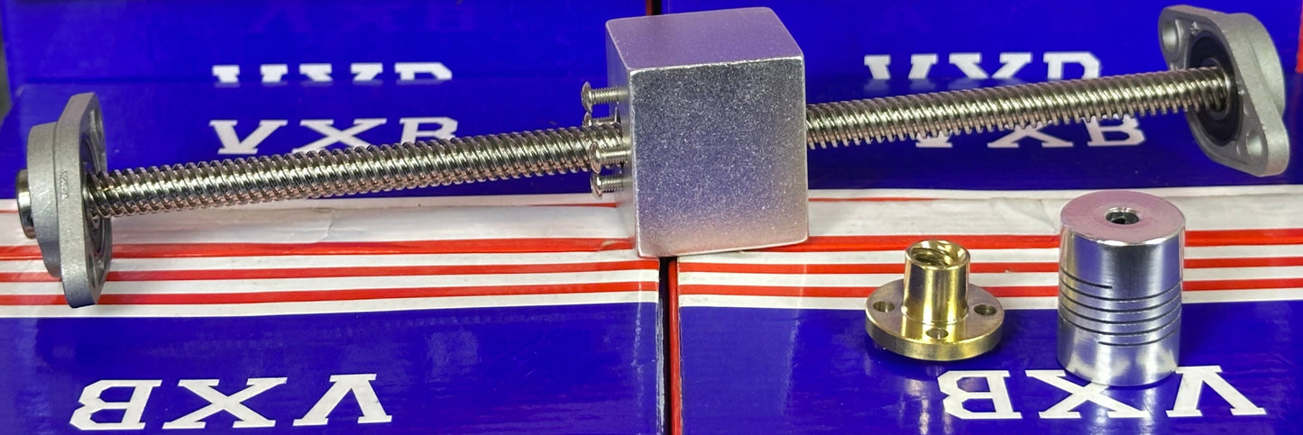 200mm Horizontal Lead Screw Rod Kit - fast shipping 🇺🇸