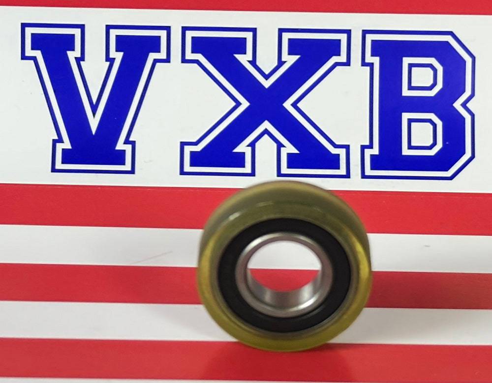 PU12X28X8-2RS PU Covered Bearing 12x28x8mm - Sealed - Miniature - fast shipping 🇺🇸