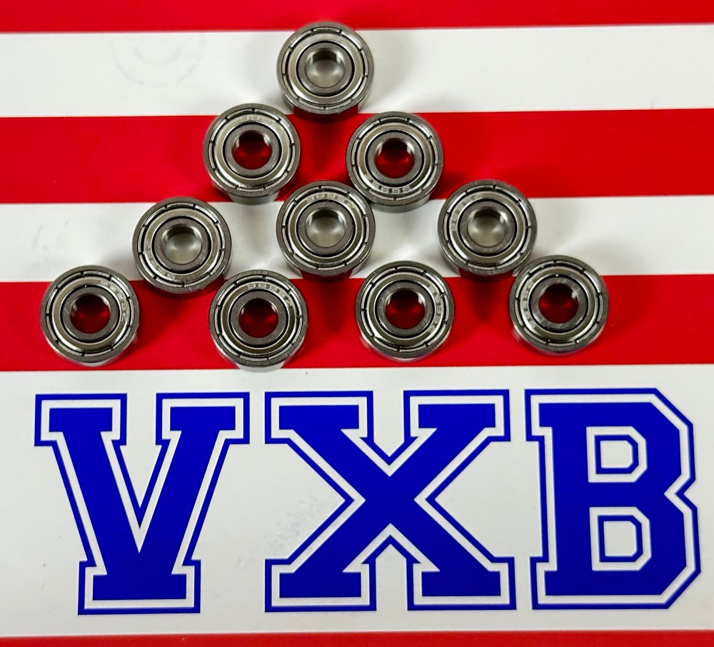 10-Pack S695ZZ 5x13x4 Stainless Steel Shielded Miniature Bearings - fast shipping πΊπΈ