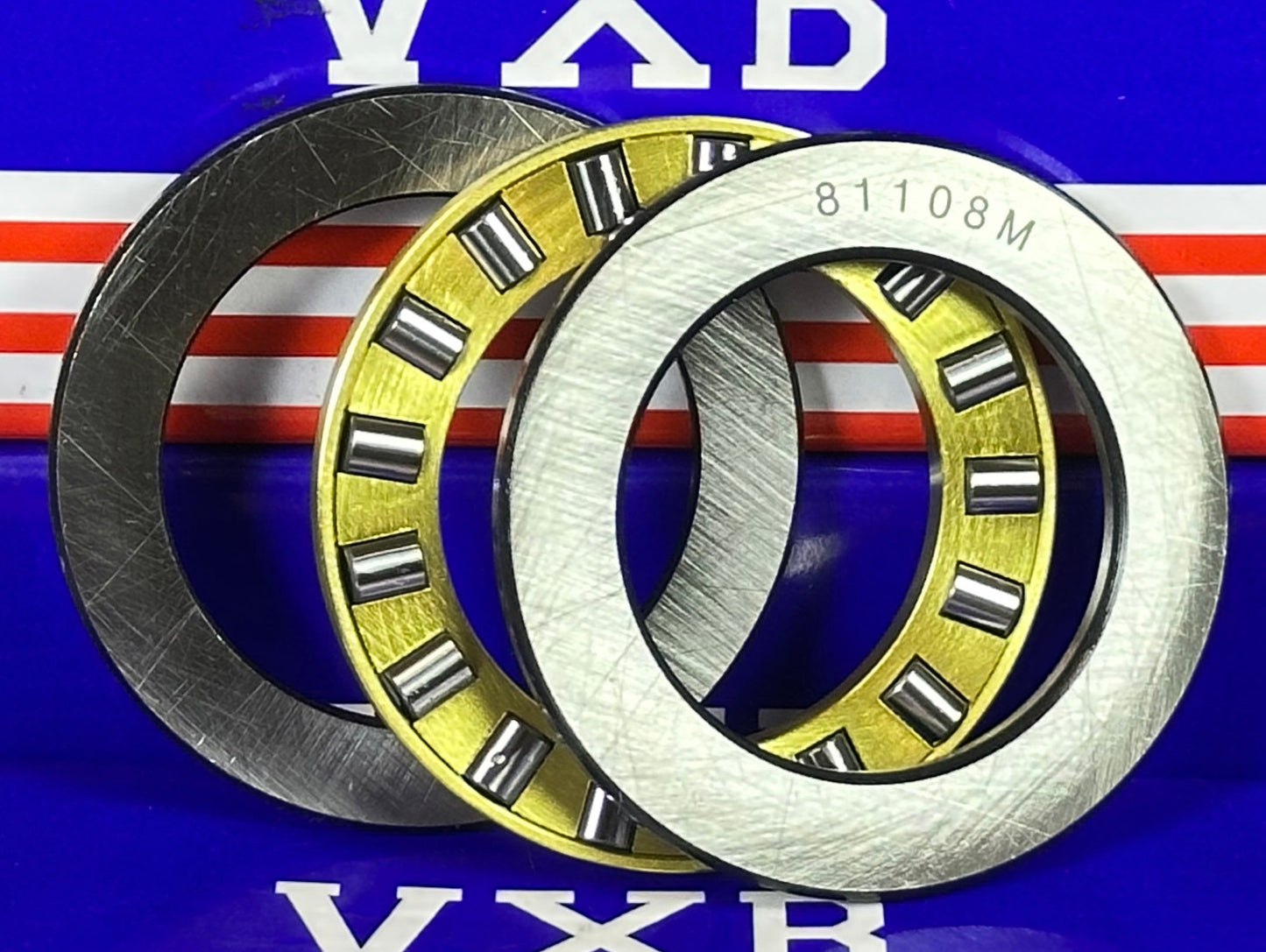 81108M Cylindrical Roller Thrust Bearing 40x60x13mm - Bronze Cage - fast shipping 🇺🇸