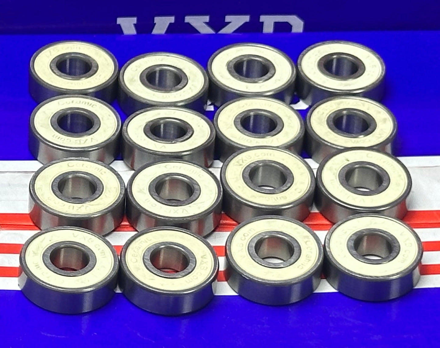16-Pack inline Skates Sealed Smooth Hybrid Ceramic Bearing - fast shipping 🇺🇸
