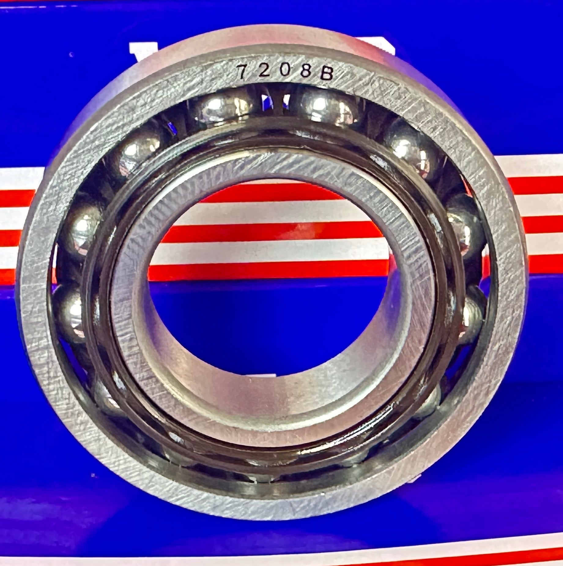 2-Pack Angular Contact Bearings 7208B 40x80x18mm - fast shipping 🇺🇸