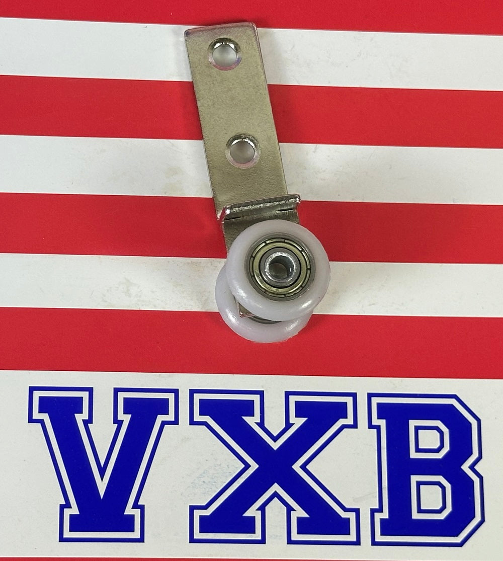 19mm Sliding Door Dual Wheels Bearing Hanger 65mm Long - fast shipping 🇺🇸