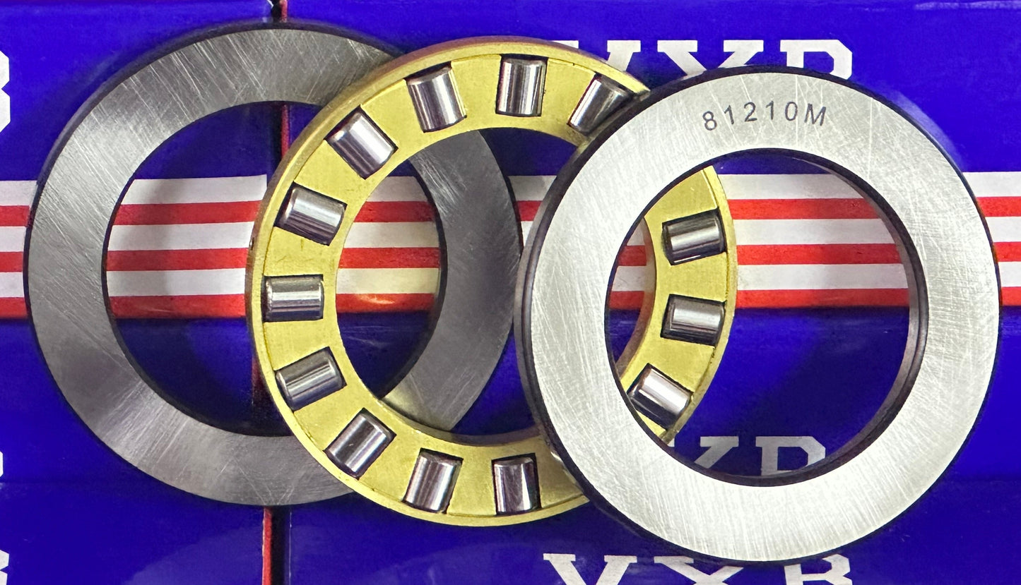 81210M Cylindrical Roller Thrust Bearing 50x78x22mm - Bronze Cage - fast shipping 🇺🇸