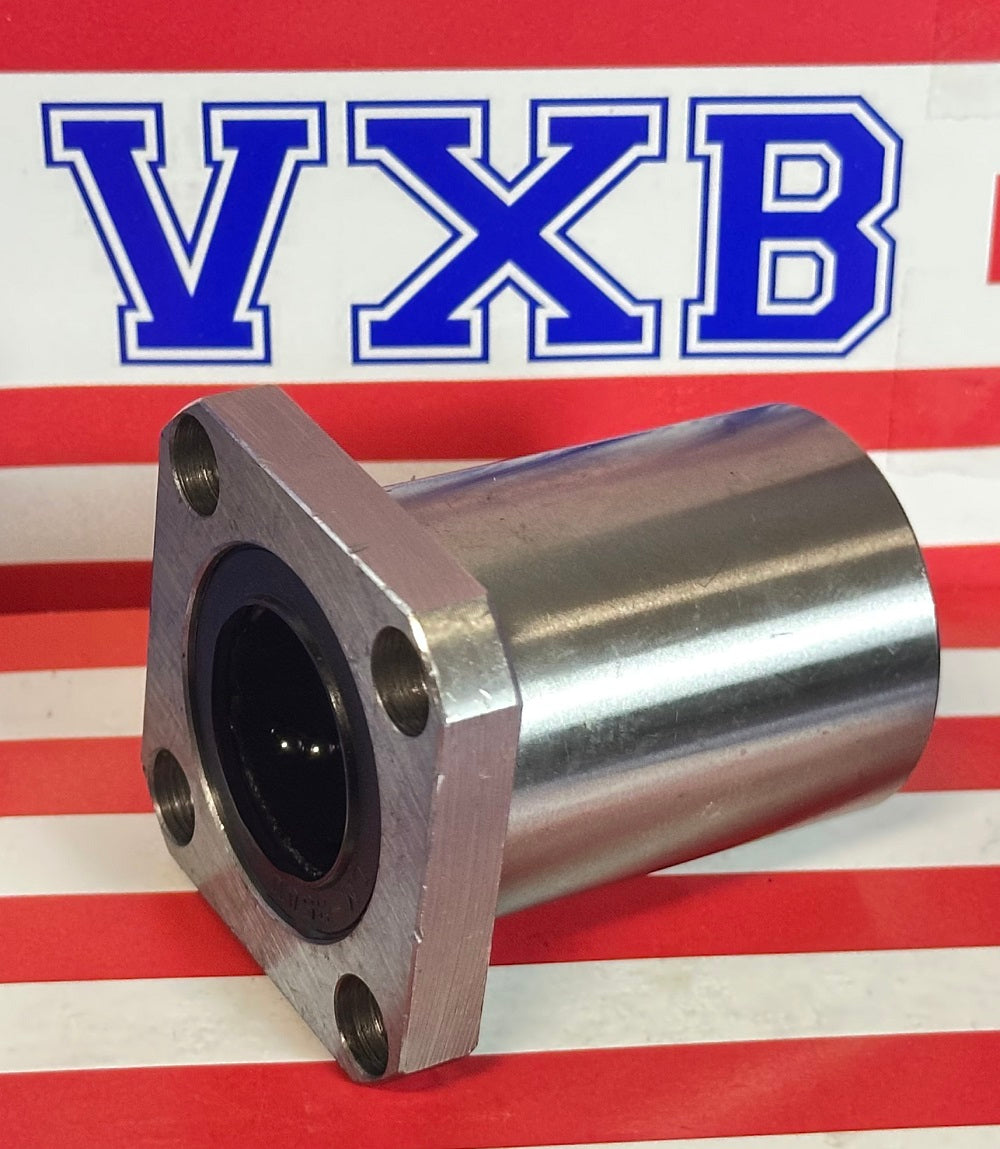 25mm Square Flanged Bushing Linear Motion LBK25UU LMK25UU - fast shipping 🇺🇸