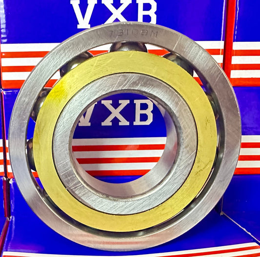 7310BM Angular Contact Bearing Bronze Cage 50x110x27mm - fast shipping 🇺🇸