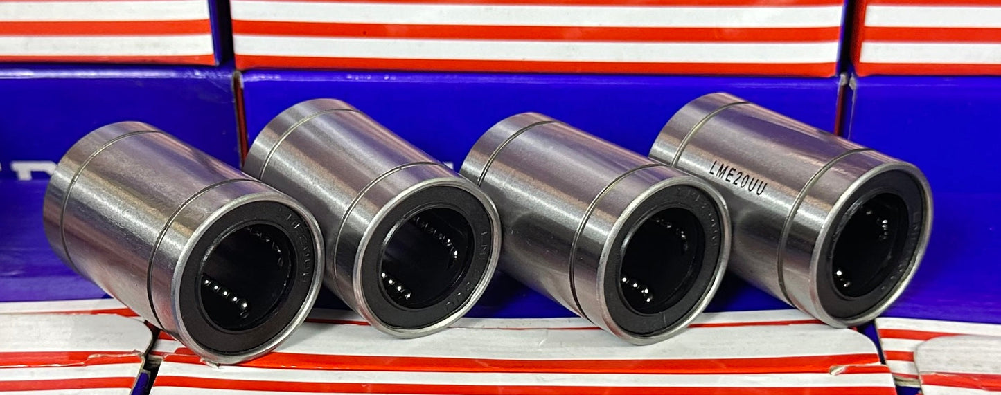 4-Pack LME20UU 20mm Ball Bushing 20x32x45 Linear Motion Bearings - fast shipping πΊπΈ