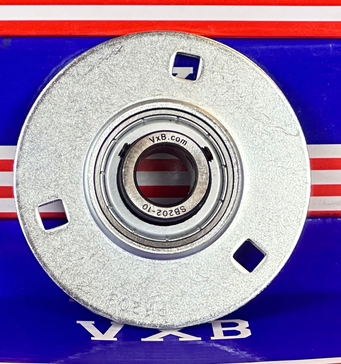 SBPF202-10 5/8 Pressed Steel Bearing 3-Bolt Flanged Mounted Bearing - fast shipping 🇺🇸