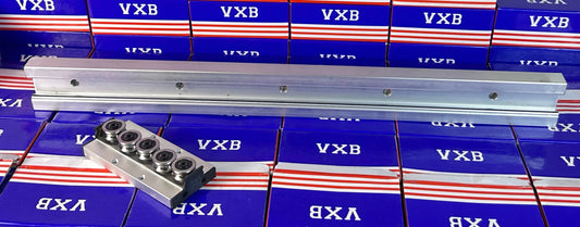 SGR20 4' feet Compact Linear Motion Guide Rail 4 Feet Long + SGB20UU-5 Bearing Block - fast shipping 🇺🇸