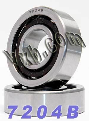 2-Pack Angular Contact Bearings 7204B 20x47x14mm - fast shipping 🇺🇸
