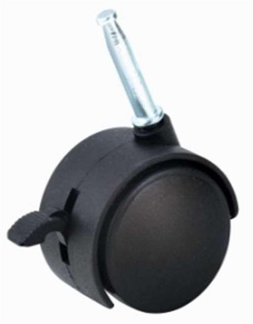 2" Caster Wheel 66 Lbs - Brake Nylon Stem - fast shipping 🇺🇸