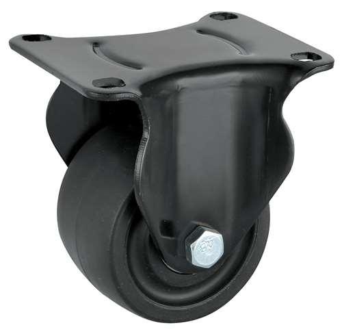 2" Low Profile Caster Wheel 220 Lbs Fixed Nylon Top Plate - fast shipping 🇺🇸