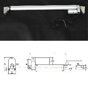 2 Inch Stroke 1000N 225 lbs DC 12 Volt Linear Actuator - Brackets - fast shipping πΊπΈ