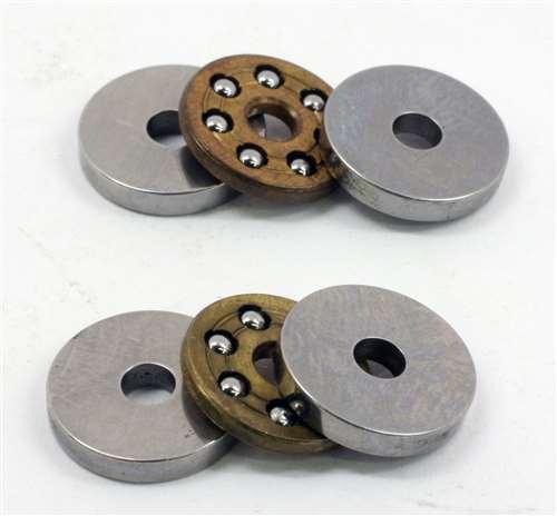 2-Pack 6x12mm Thrust Ball Bearings 6x12x4.5mm Miniature - fast shipping 🇺🇸