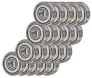 20-Pack Bearings 606ZZ 6x17x6mm - Shielded - Miniature - fast shipping 🇺🇸