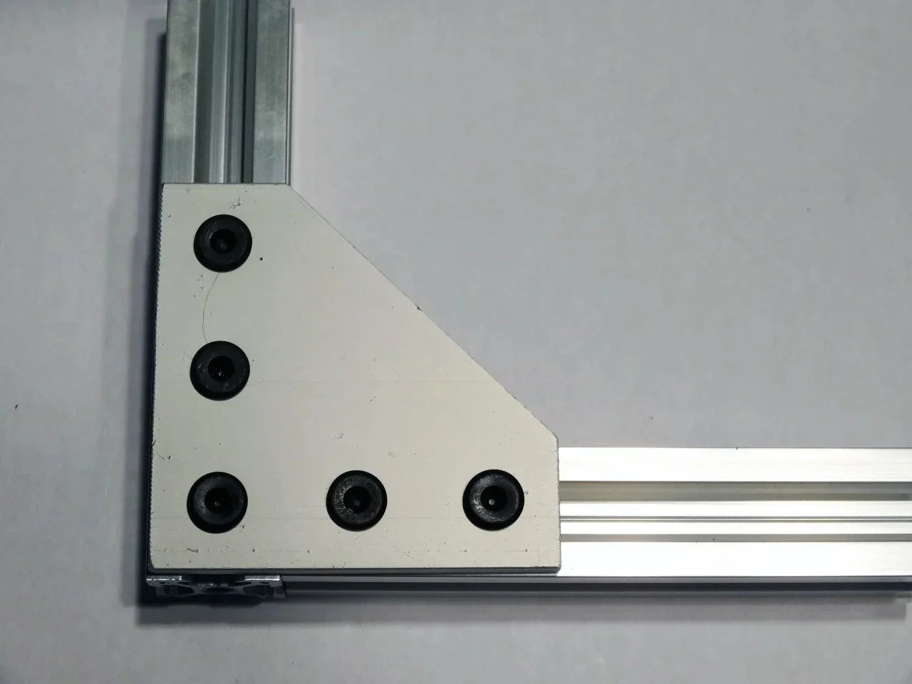 2020 Aluminum Corner Connector 90 Degree T-shape, 60 x 60 x 4mm, L type, V groove, extrusion Profile - fast shipping 🇺🇸
