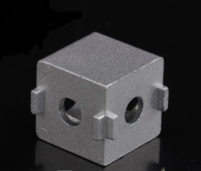 2020 Aluminum Extrusion Profile Solid Cube Corner Connector - fast shipping 🇺🇸