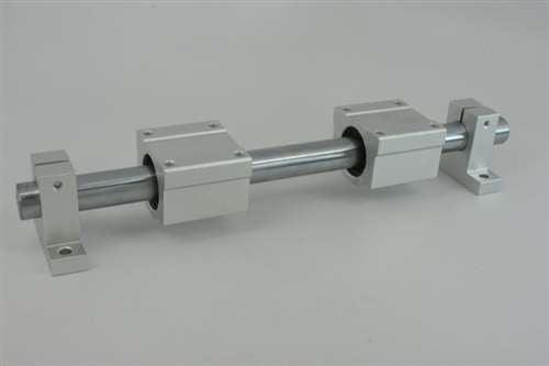 20mm Linear Shaft 55 2 Slide Units 2 Shaft Supports Linear Motion - fast shipping 🇺🇸