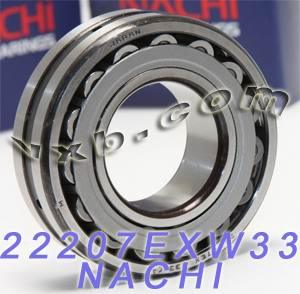 22207EXW33 Nachi Roller Bearing 35x72x23 Japan Spherical Bearing - fast shipping 🇺🇸