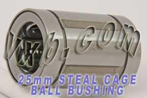 25mm Ball Bushing SDM25GA Steel Retainer Linear Motion Bearing - fast shipping 🇺🇸