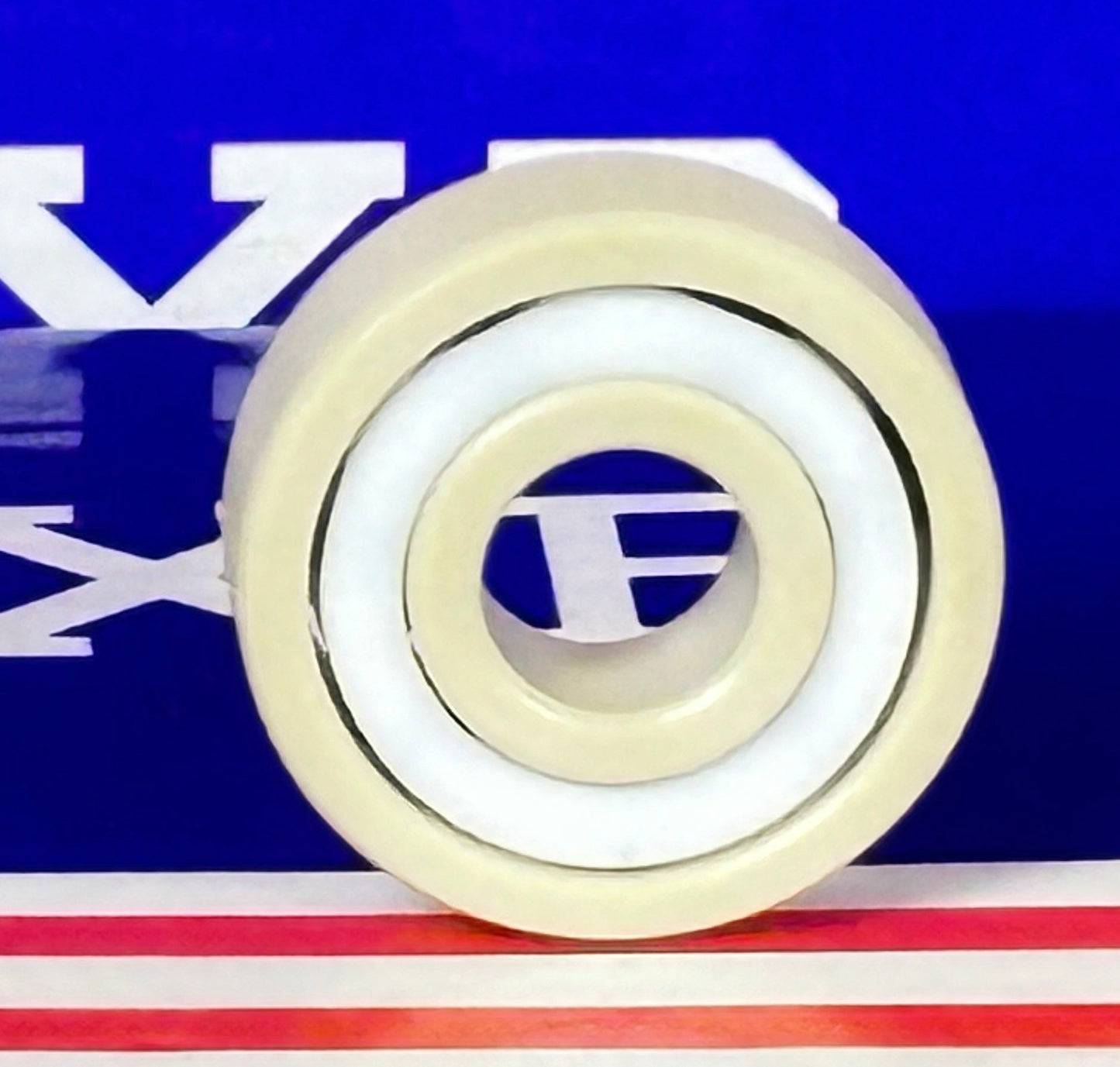 608 PEEK Ball Bearing - Si₃N₄ Ceramic Balls - PTFE Cage - 8x22x7mm - fast shipping 🇺🇸