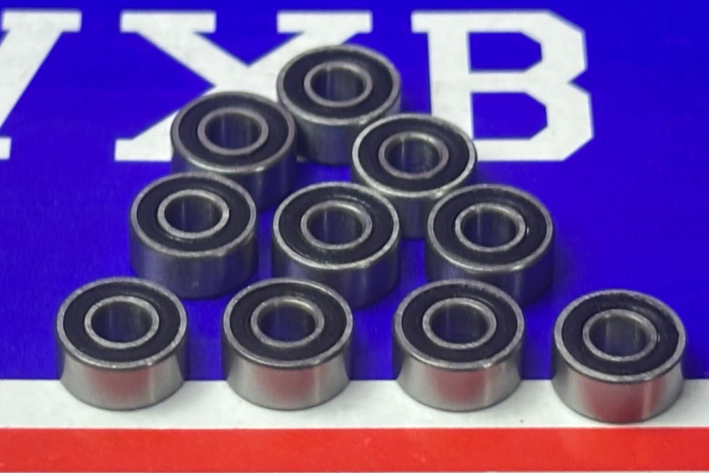 10-Pack Sealed Bearings R2-5-2RS 1/8" x 5/16x9/64 inch Miniature Bearings - fast shipping πΊπΈ