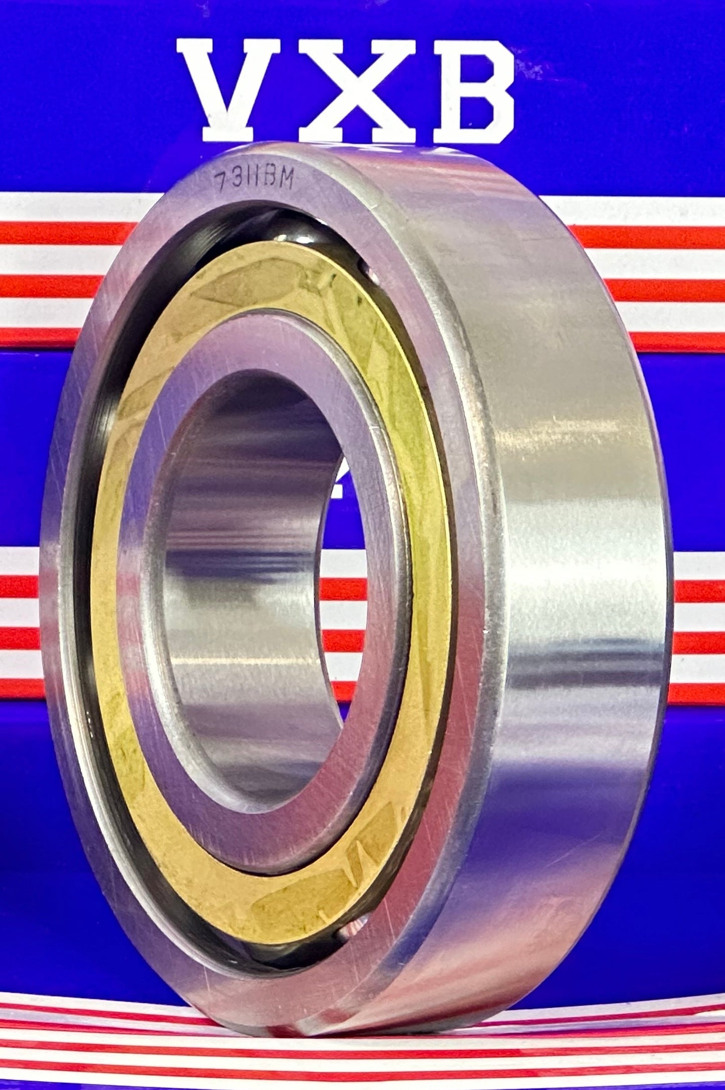 7311BM Angular Contact bearing Bronze Cage 55x120x29mm - fast shipping 🇺🇸