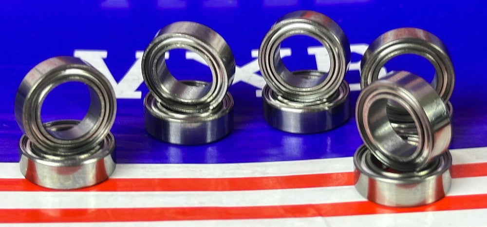 10-Pack R1810ZZ 5/16x1/2x5/32 inch Chrome Steel Bearings - fast shipping πΊπΈ